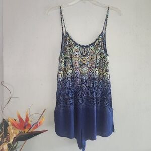 Victoria's Secret Beach Romper Womens SM Lounge Sleep Lingerie Boho Swim Coverup